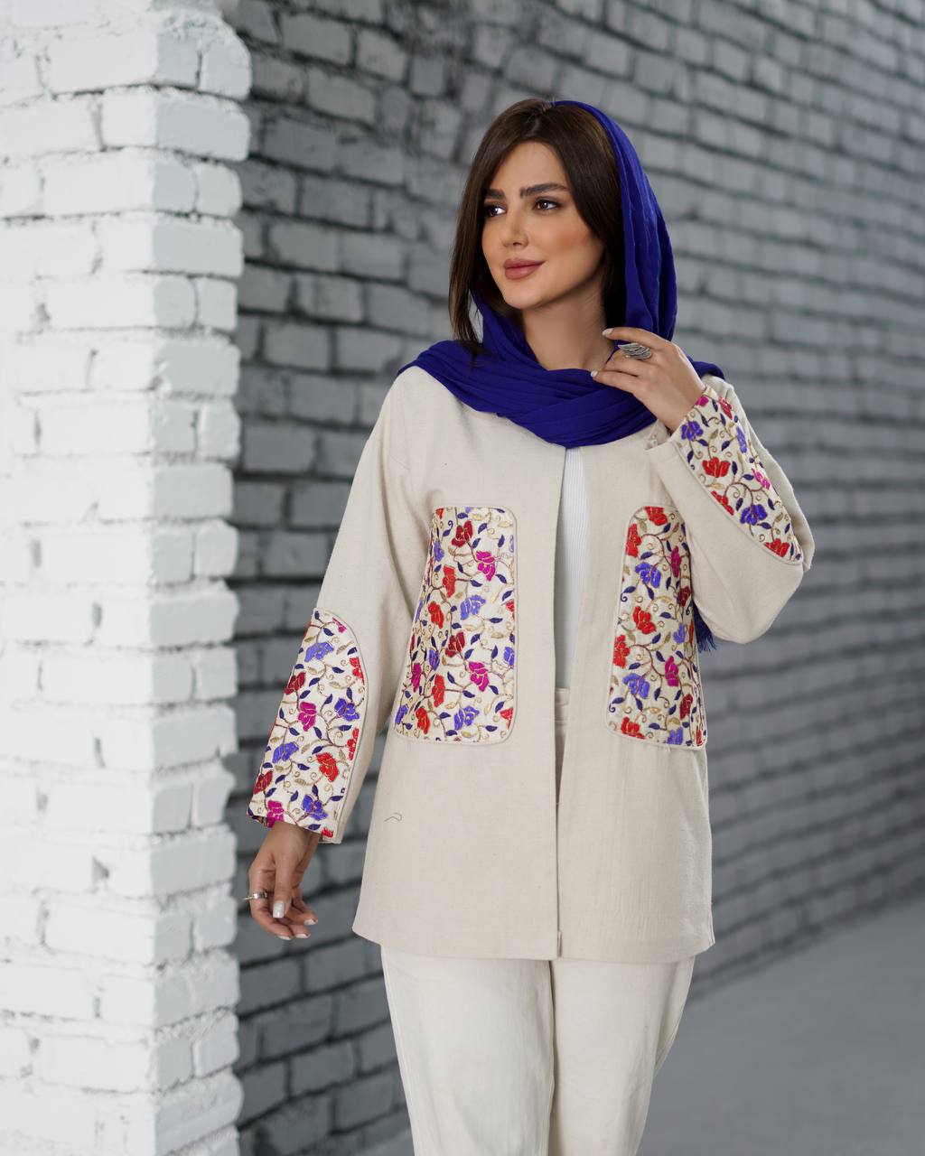 مانتوهای کتی کوتاه لینن-براکو